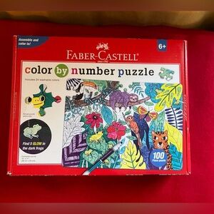 Faber-Castell Color by Number 100 Piece Puzzle